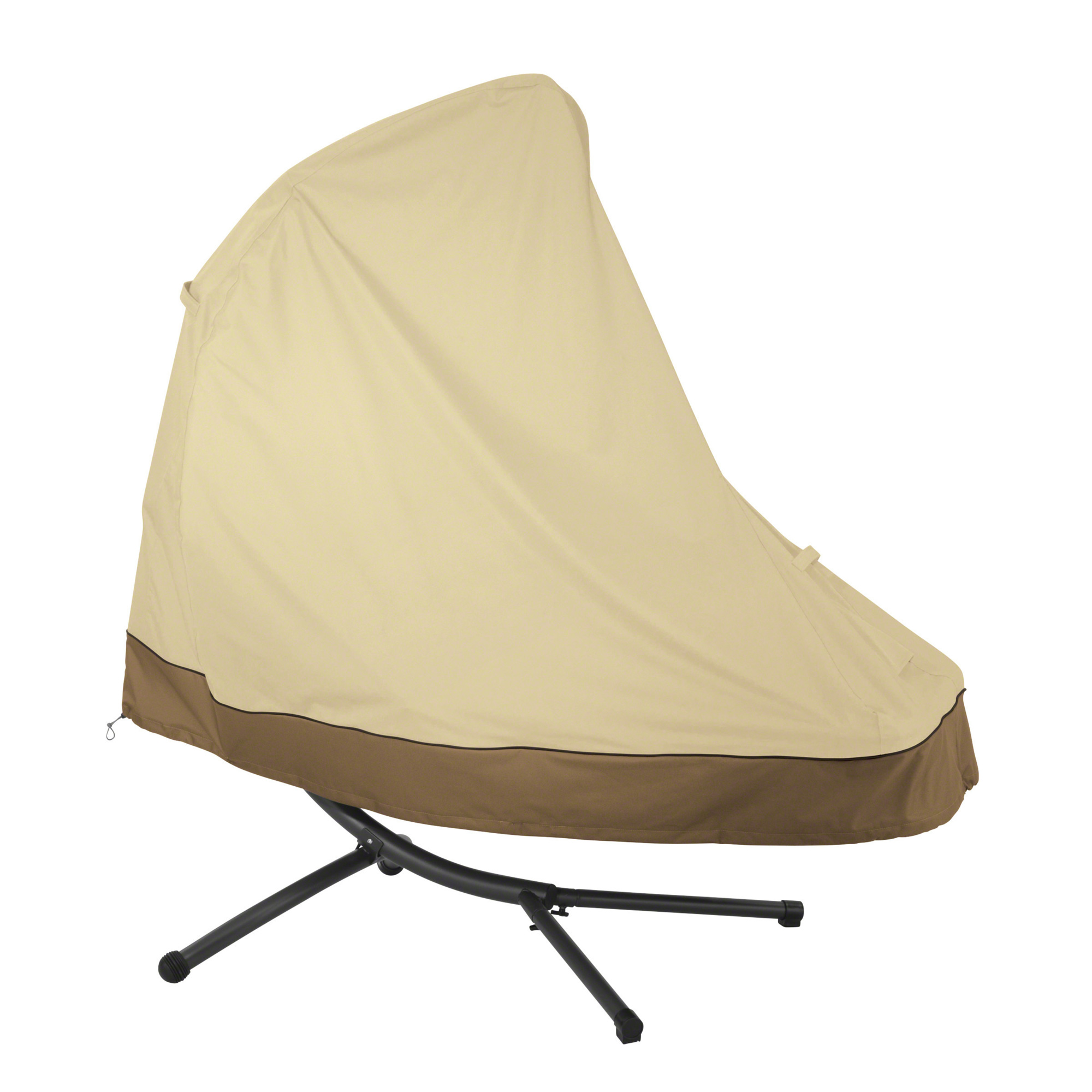 Classic Accessories Veranda, Hanging Chaise Lounge Cover, Cover Type Chaise, Primary Color Tan, Primary Material Polyester, Model# 56-048-011501-00